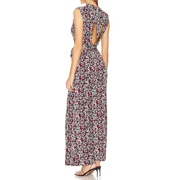 New ~ FREE PEOPLE ~ Vacation Cruise One Piece Jumpsuit  S Viscose - Picture 4 of 11